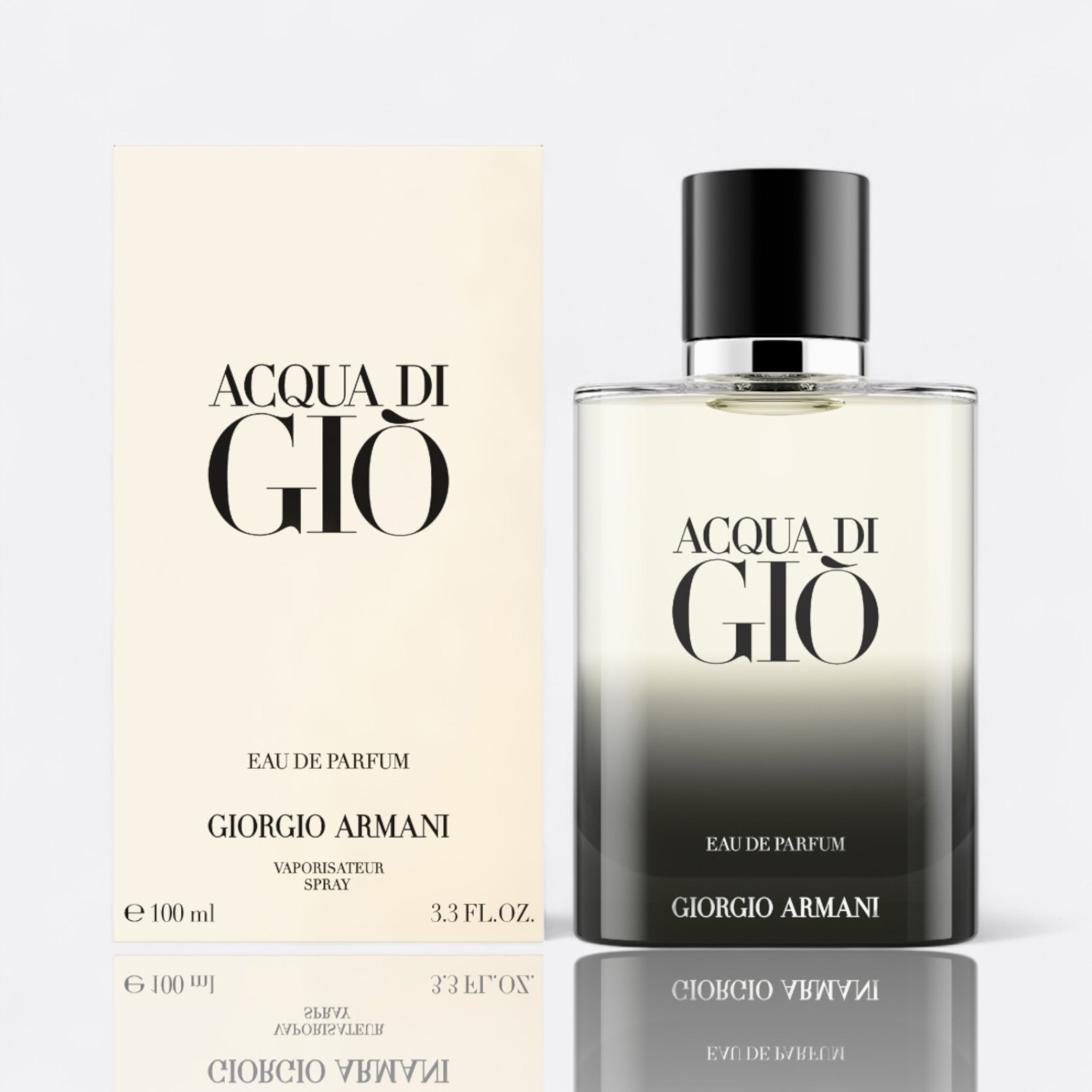Giorgio Armani Acqua di Giò Eau de Parfum for men – marine notes green mandarin sage patchouli clean modern fragrance bottle 100 ml
