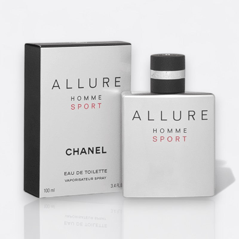 Allure Homme Sport Eau de Toilette for men – fresh woody mandarin tonka bean energetic fragrance