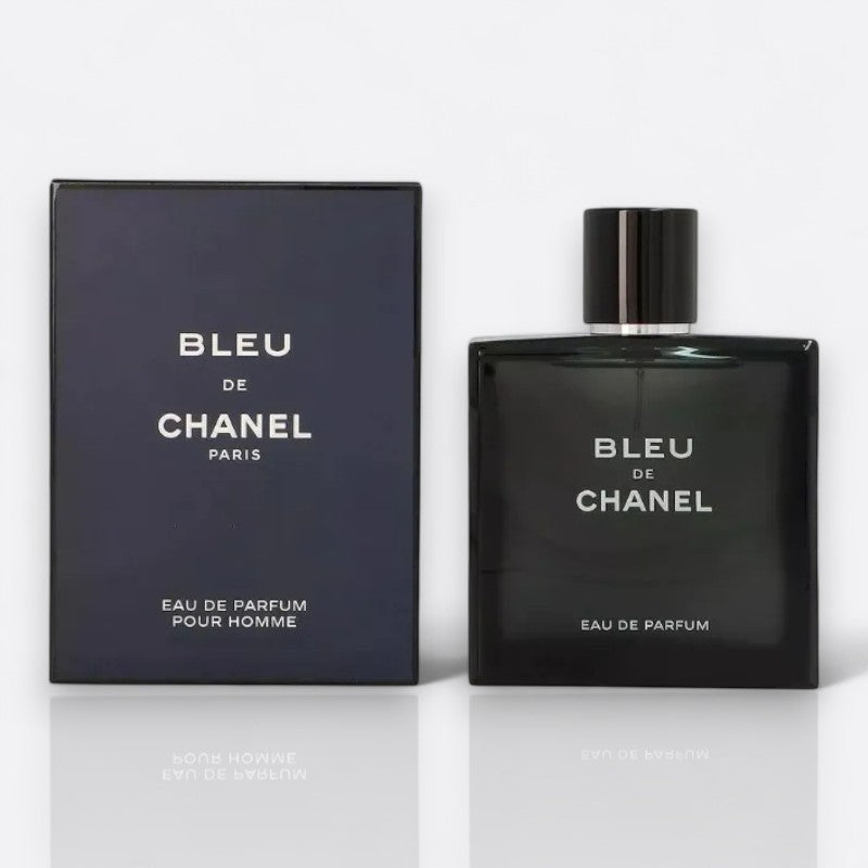 Bleu de Chanel Eau de Parfum for men – woody citrus amber sandalwood elegant long lasting fragrance