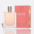BOSS Alive Eau de Parfum fragrance bottle - a vibrant and empowering women's perfume.
