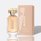 BOSS The Scent Eau de Parfum fragrance bottle - a seductive and captivating men's perfume.

