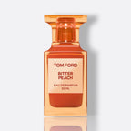 Bitter Peach Eau de Parfum – peach blood orange rum patchouli sandalwood unisex fragrance bottle
