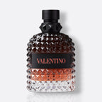 Born In Roma Coral Fantasy for men – red apple cardamom tobacco woody fresh energetic fragrance