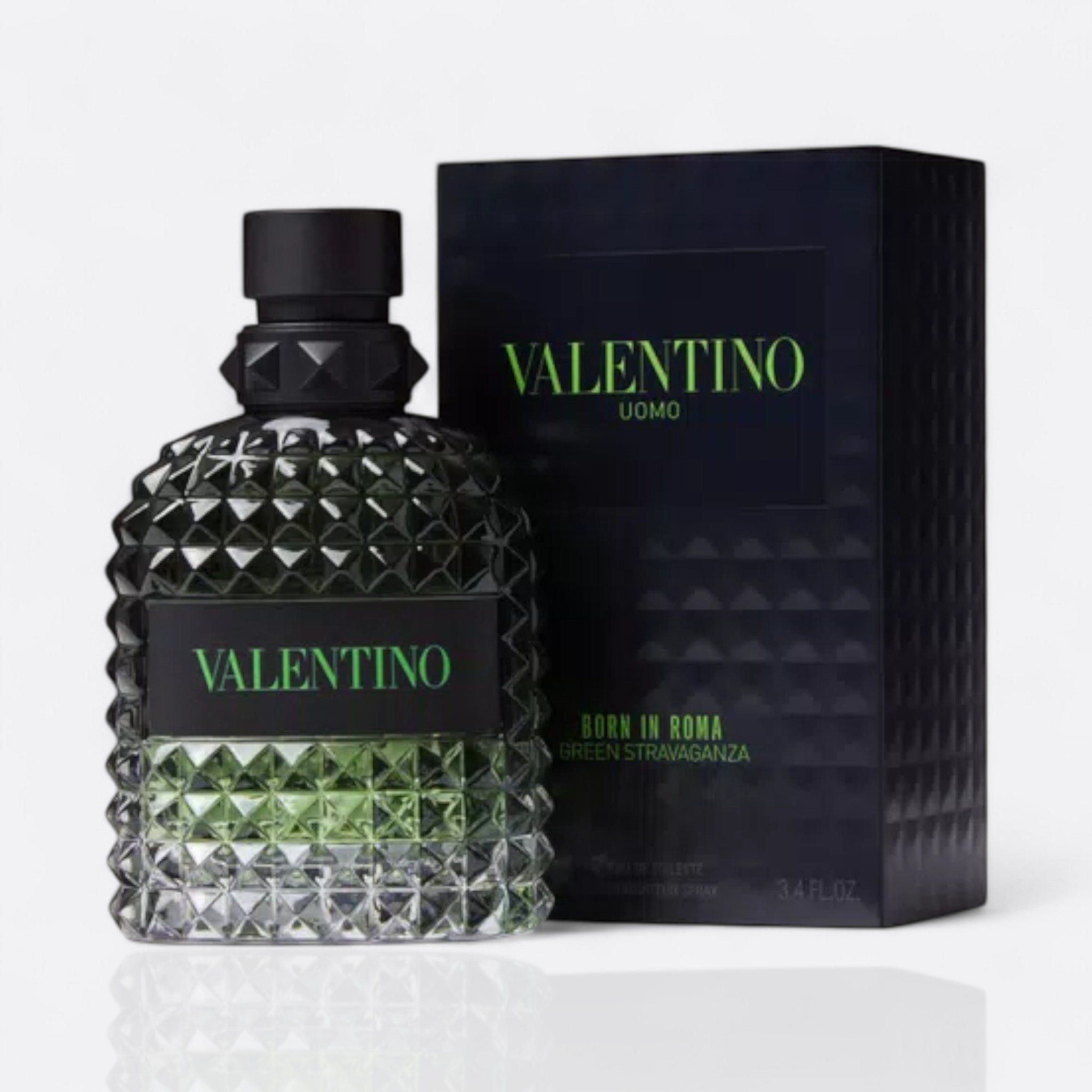 Born In Roma Green Stravaganza – bergamot coffee vetiver bold modern fragrance