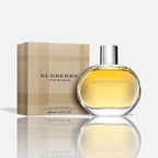 Burberry For Women Eau de Parfum bottle – classic women’s fragrance with fruity, woody, and musky notes