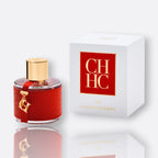 CH Eau de Toilette bottle – feminine fragrance with citrus, floral, and sweet spicy notes