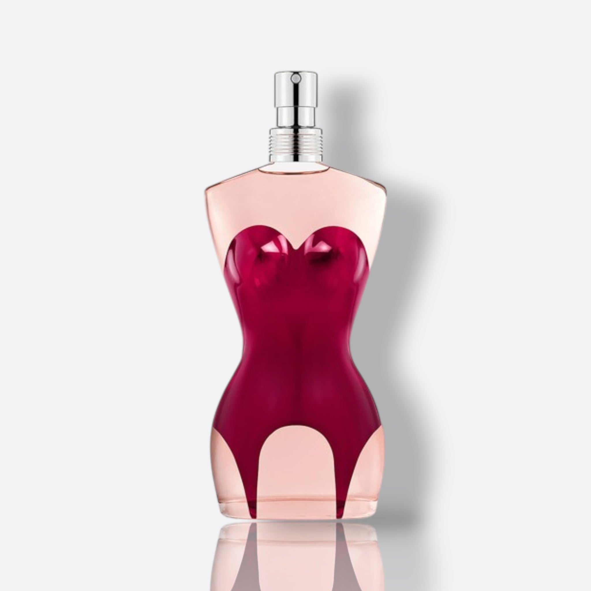 Classique Eau de Parfum for women – rum rose orchid vanilla amber sandalwood floral oriental fragrance bottle
