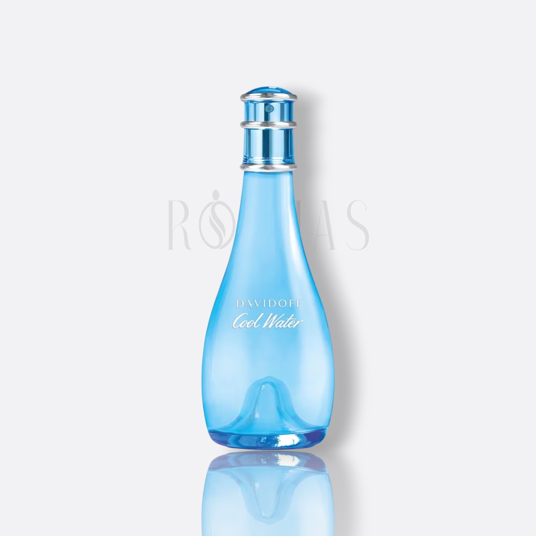 Cool Water Woman fragrance bottle - a fresh and aquatic women's perfume.
