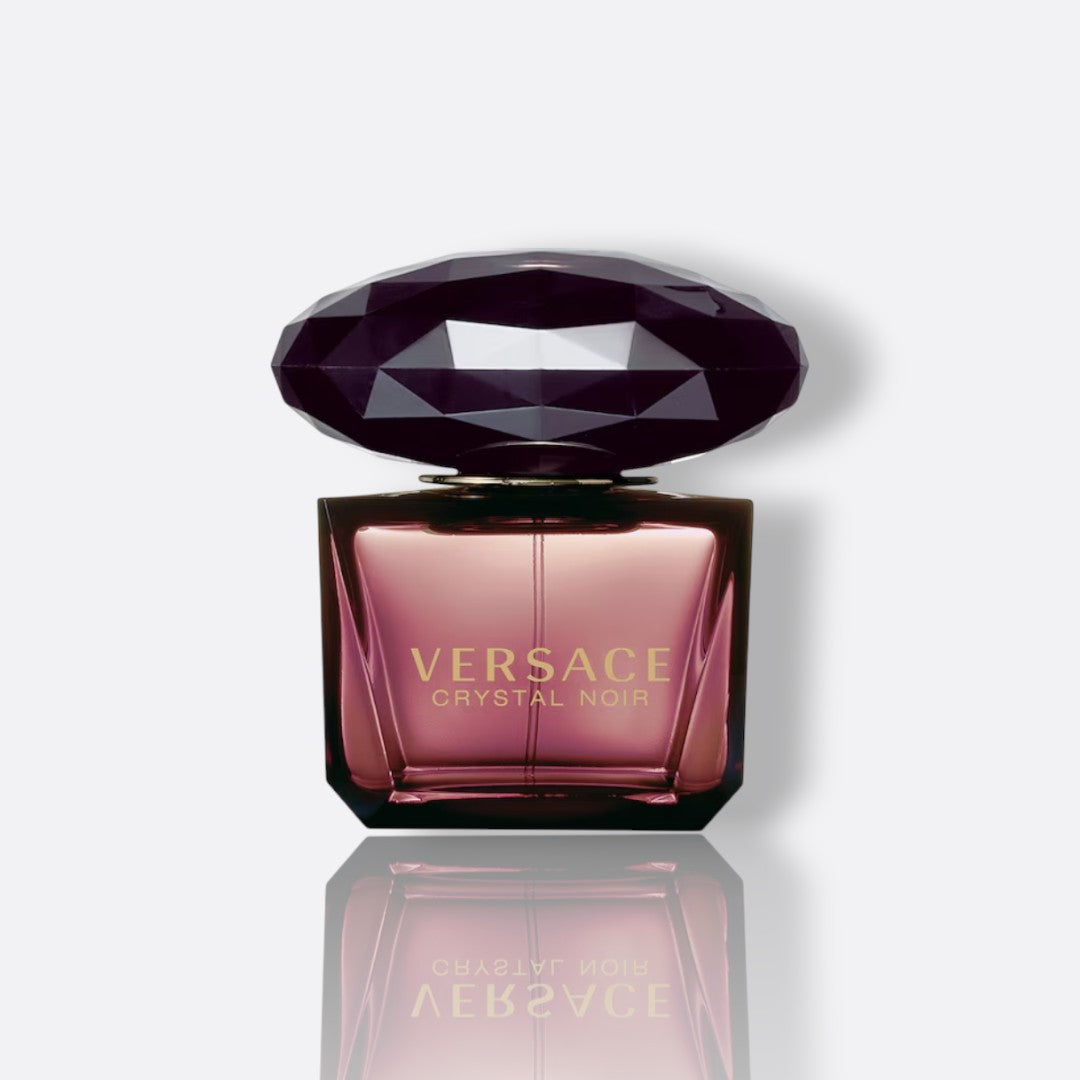 Crystal Noir Eau de Parfum bottle – intense women’s fragrance with spicy, floral, and creamy notes