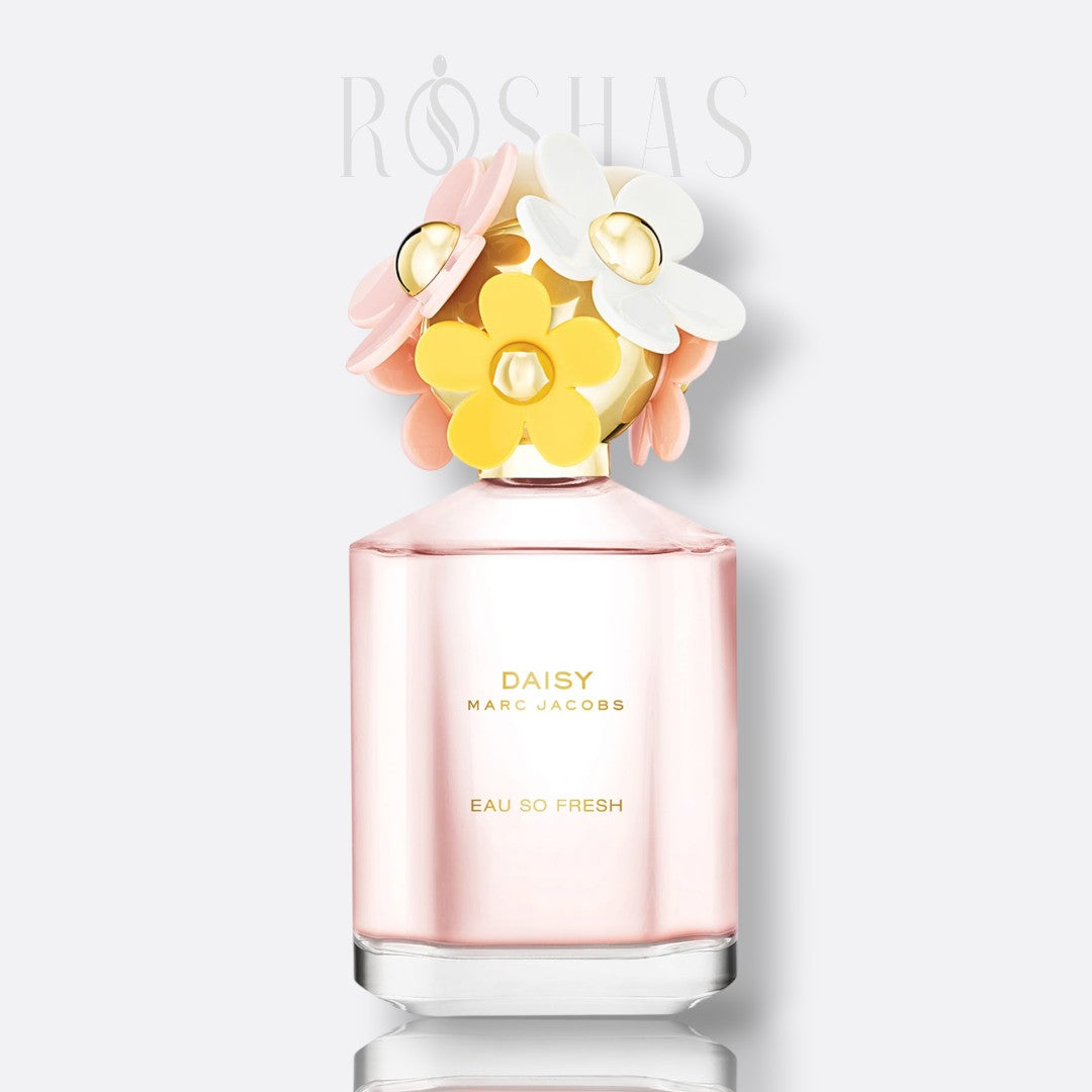 Daisy Eau So Fresh by Marc Jacobs fragrance bottle - a bright and fruity women's perfume.
