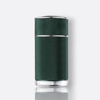 Dunhill Icon Racing Green fragrance bottle - a fresh and vibrant men's perfume.
