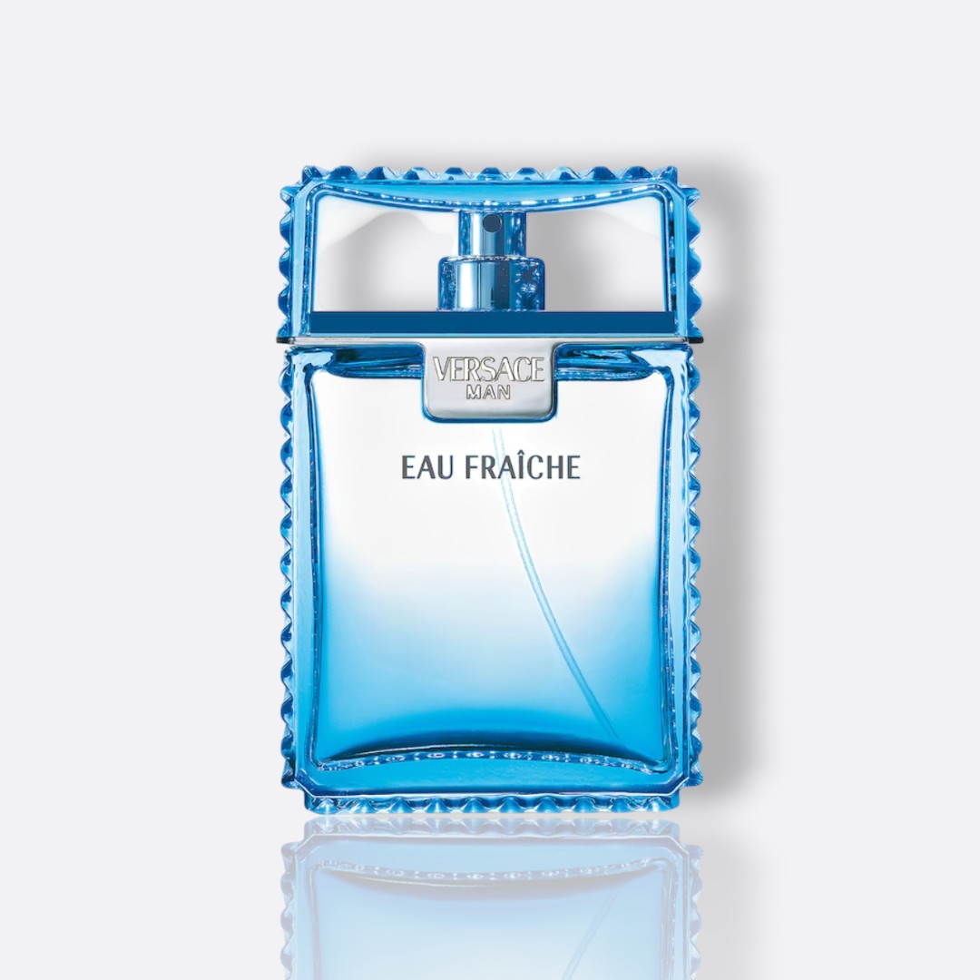 Eau Fraîche EDT bottle – crisp men’s fragrance with citrus, fresh spice, and woody notes