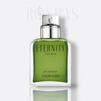 Calvin Klein Eternity for Men Eau de Parfum green glass fragrance bottle