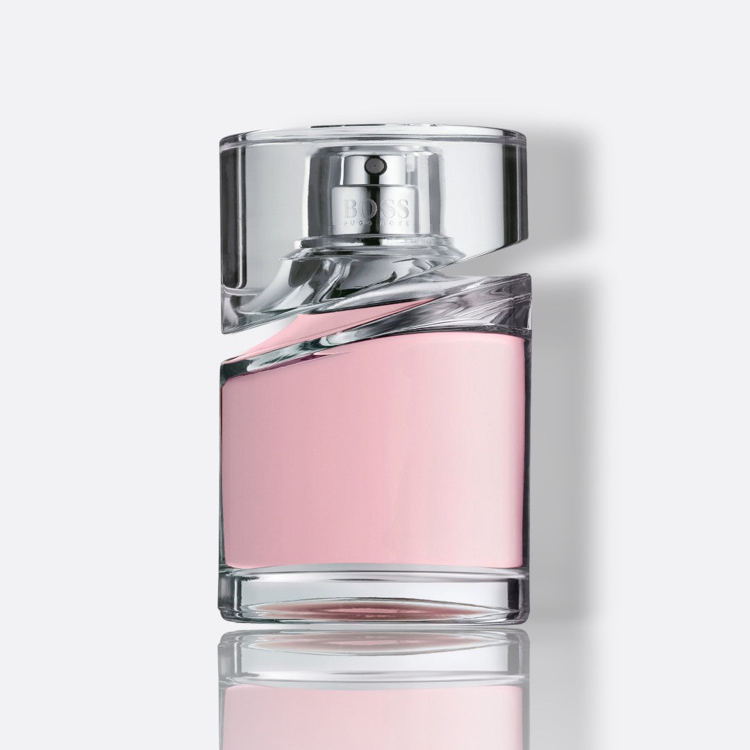 Femme by BOSS Eau de Parfum fragrance bottle - an elegant and sophisticated women's perfume.
