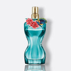 La Belle Paradise Garden Eau de Parfum for women – green notes coconut vanilla tropical feminine fragrance bottle
