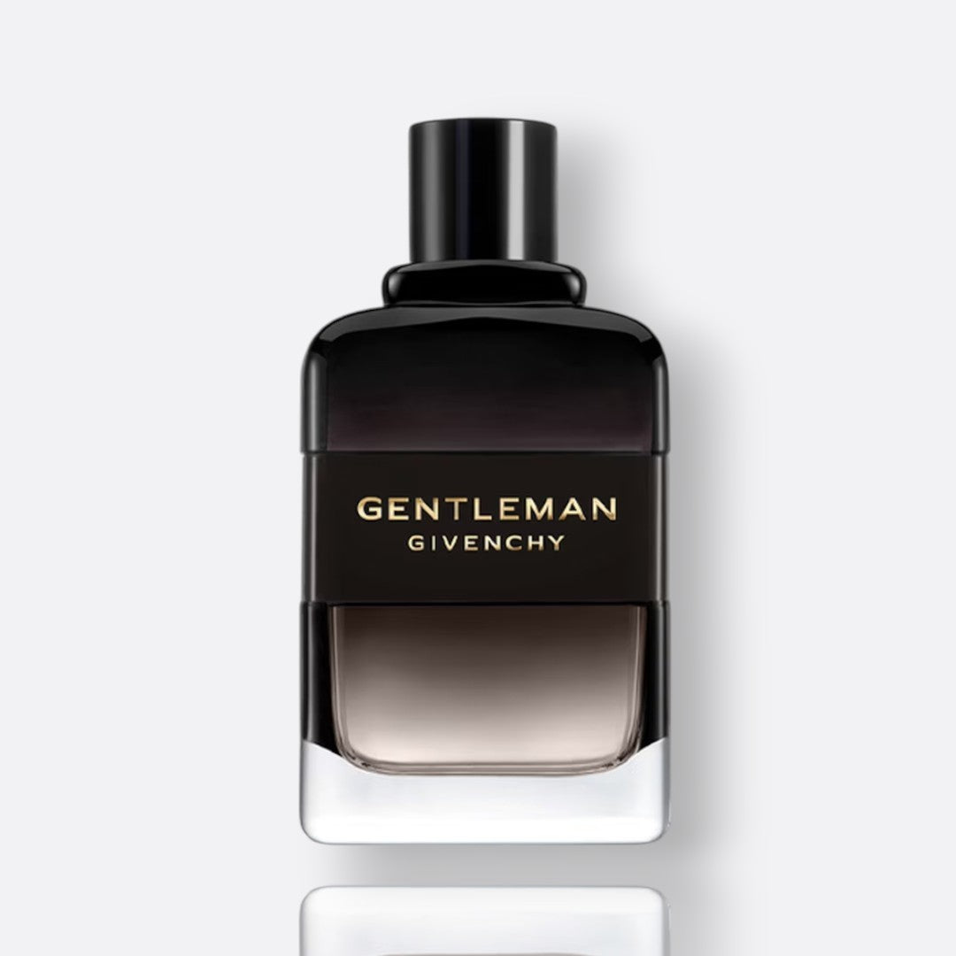 Gentleman Givenchy Boisée Eau de Parfum for men – sandalwood iris cocoa warm woody masculine fragrance bottle