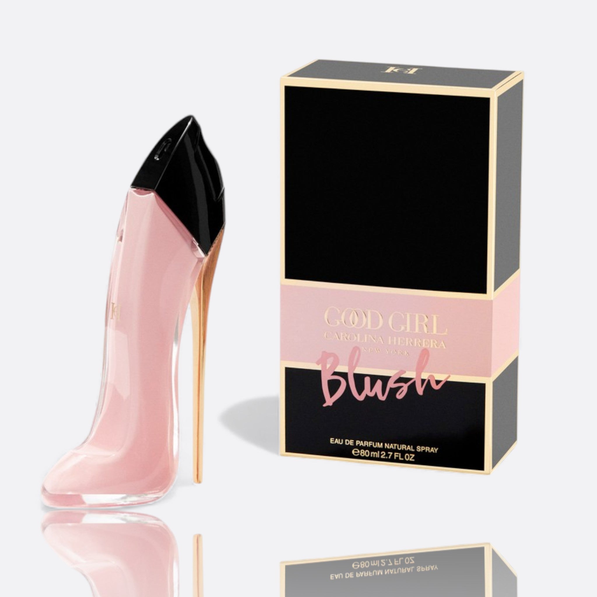 Good Girl Blush Eau de Parfum bottle – feminine fragrance with floral, citrus, and creamy notes