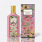 Gucci Flora Gorgeous Gardenia Eau de Parfum for women – gardenia jasmine pear blossom brown sugar sweet radiant feminine fragrance bottle 100 ml