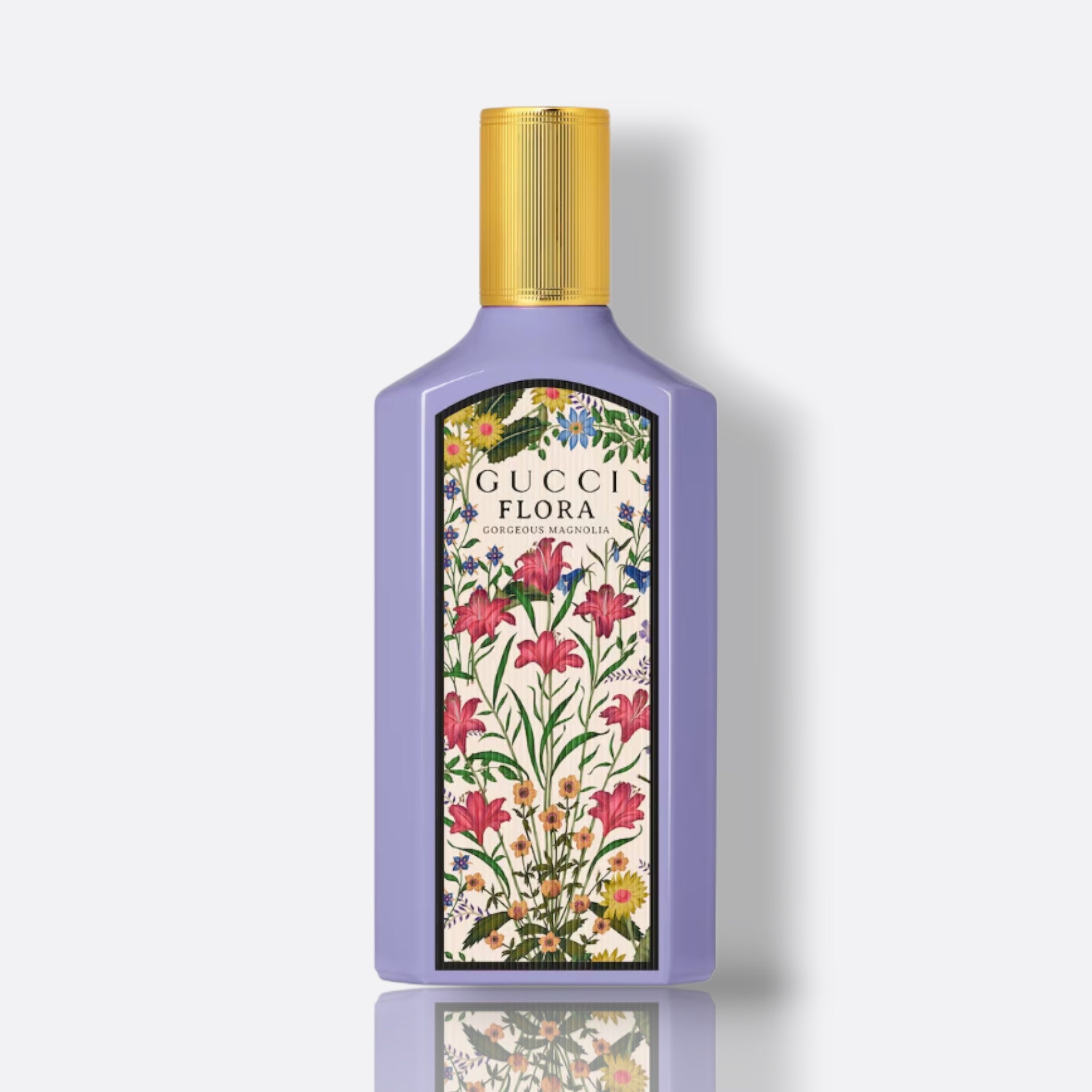 Gucci Flora Gorgeous Magnolia Eau de Parfum for women – magnolia dewberry patchouli musk bold feminine floral fragrance bottle 100 ml