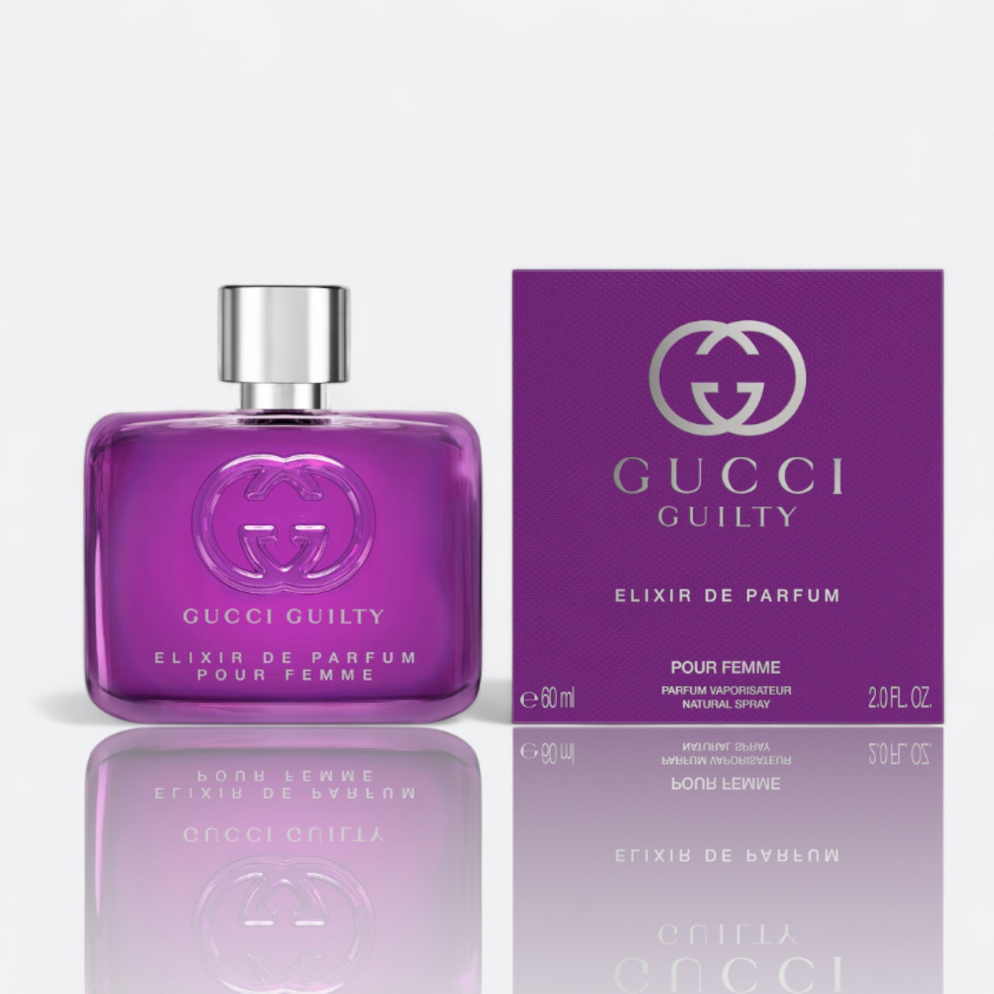 Gucci Guilty Elixir de Parfum Pour Femme – mandora vanilla tonka bean rich seductive feminine fragrance bottle 60 ml