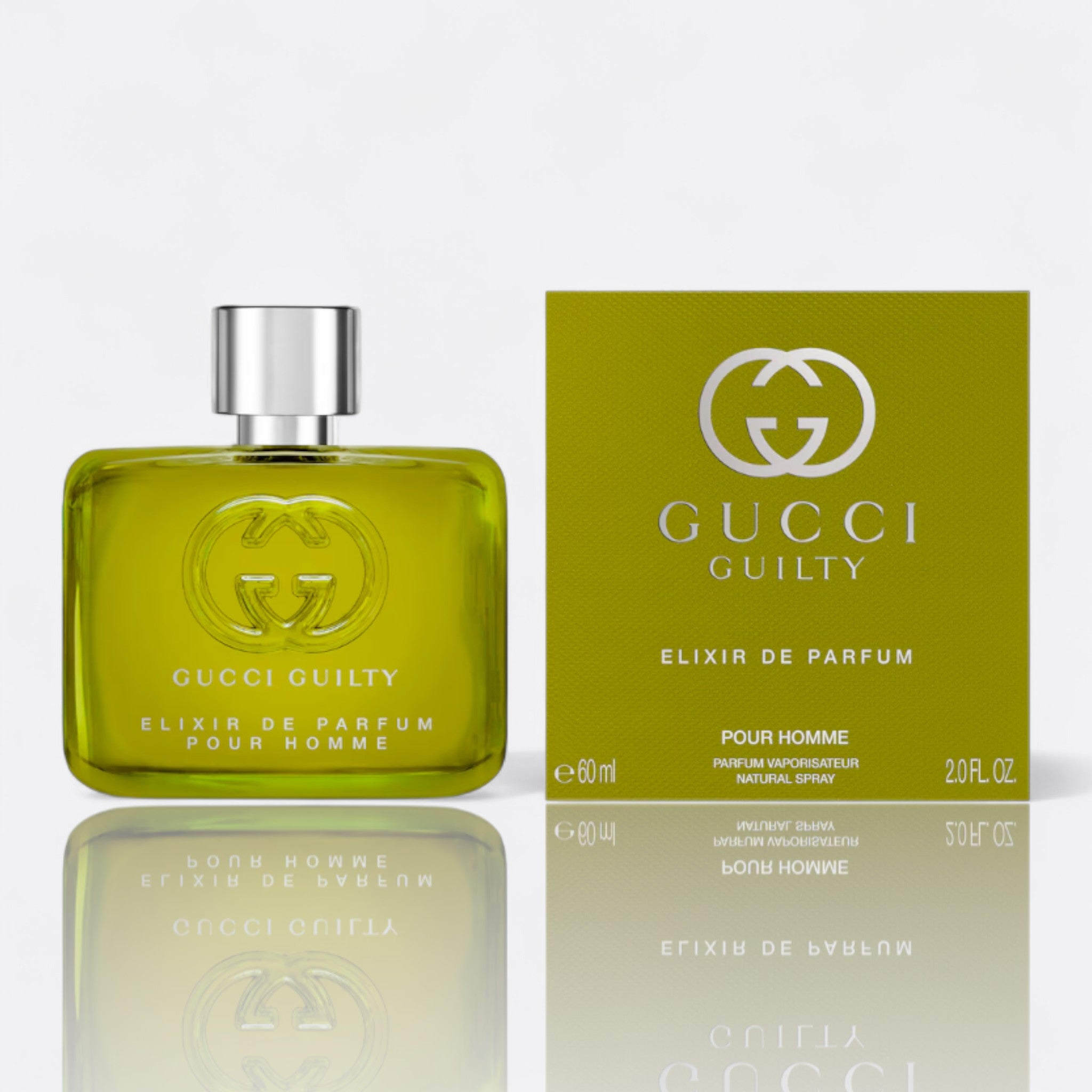 Gucci Guilty Elixir de Parfum Pour Homme – vanilla patchouli cedarwood amber intense masculine fragrance bottle 60 ml