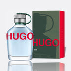 HUGO Man Eau de Toilette fragrance bottle - a fresh and energizing men's perfume.
