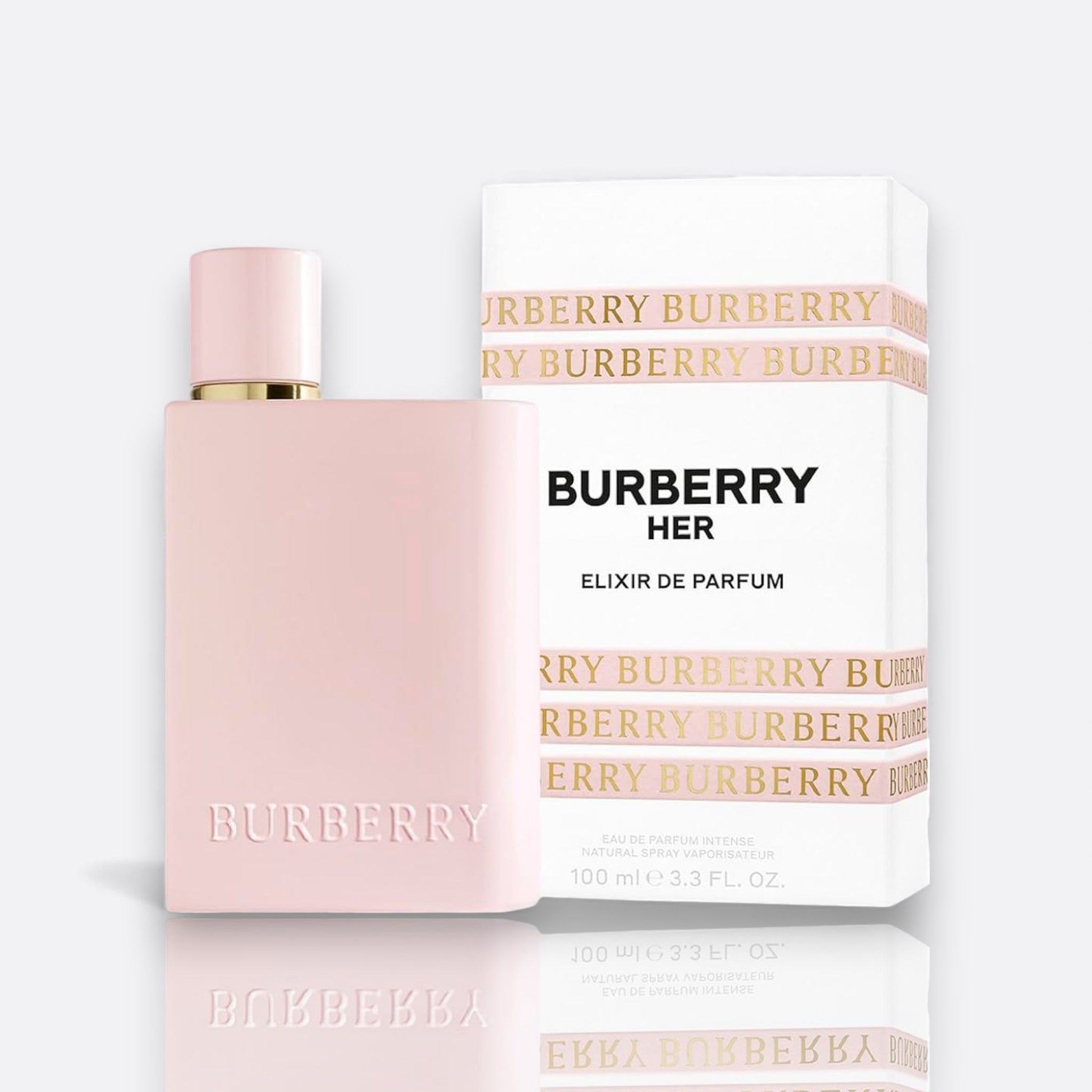 Her Elixir de Parfum bottle – bold women’s fragrance with fruity, floral, and warm gourmand notes