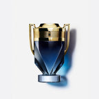 Bottle of Invictus Parfum by Paco Rabanne – men’s perfume with aromatic, woody, and amber notes
