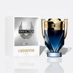 Bottle of Invictus Parfum by Paco Rabanne – men’s perfume with aromatic, woody, and amber notes
