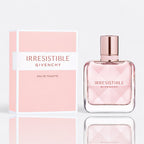 Givenchy Irresistible Eau de Toilette for women – pear rose musk fresh playful feminine fragrance bottle