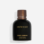 Dolce & Gabbana Intenso Eau de Parfum for men – lavender basil moepel wood woody aromatic masculine fragrance bottle