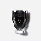 Bottle of Invictus Victory Eau de Parfum Extreme by Paco Rabanne – men’s perfume with citrus and warm spice notes
