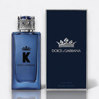 K by Dolce & Gabbana Eau de Parfum for men – bergamot lavender cedarwood amber bold regal masculine fragrance bottle
