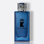 K by Dolce & Gabbana Eau de Parfum for men – bergamot lavender cedarwood amber bold regal masculine fragrance bottle
