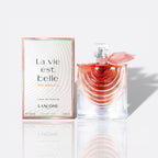 Bottle of La Vie Est Belle Iris Absolu by Lancôme – floral woody women’s perfume with iris and vanilla notes
