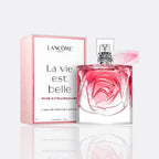 Bottle of La Vie Est Belle Rose Extraordinaire by Lancôme – floral women’s perfume with rose, vanilla, and woody notes
