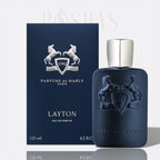 Layton by Parfums de Marly fragrance bottle - a fruity and sophisticated men's perfume.
