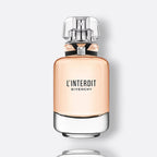 Givenchy L’Interdit Eau de Toilette for women – orange blossom tuberose floral fresh elegant feminine fragrance bottle