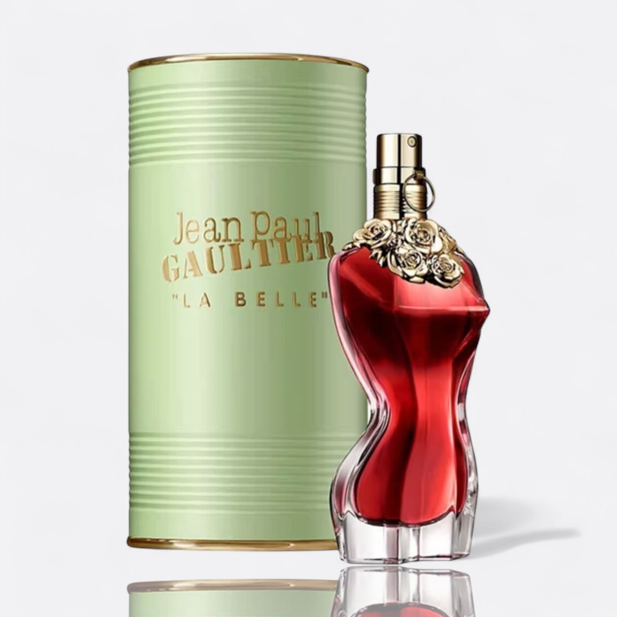 La Belle Eau de Parfum for women – pear vanilla tonka bean sweet feminine fragrance bottle
