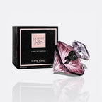 Bottle of La Nuit Trésor Eau de Parfum by Lancôme – women’s perfume with black rose, vanilla, and praline
