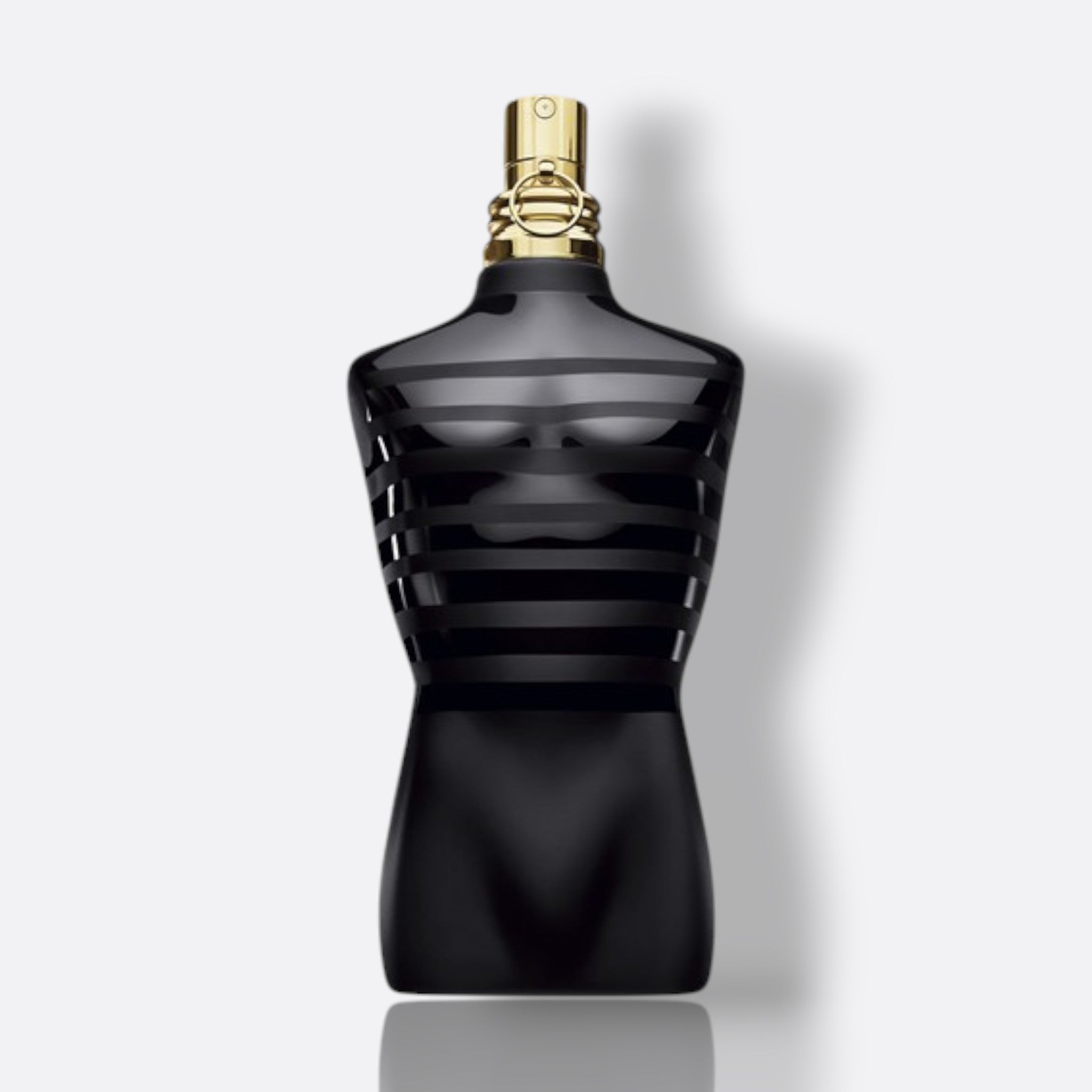 Le Male Le Parfum Eau de Parfum Intense for men – cardamom lavender iris vanilla woody masculine fragrance bottle
