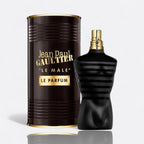 Le Male Le Parfum Eau de Parfum Intense for men – cardamom lavender iris vanilla woody masculine fragrance bottle
