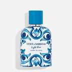 Light Blue Capri In Love Pour Homme Eau de Parfum – citrus grapefruit herbs woody fresh Mediterranean masculine fragrance bottle