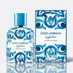 Light Blue Capri In Love Pour Homme Eau de Parfum – citrus grapefruit herbs woody fresh Mediterranean masculine fragrance bottle