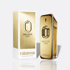 Bottle of Million Gold by Paco Rabanne – floral women’s perfume with rose and musk notes
