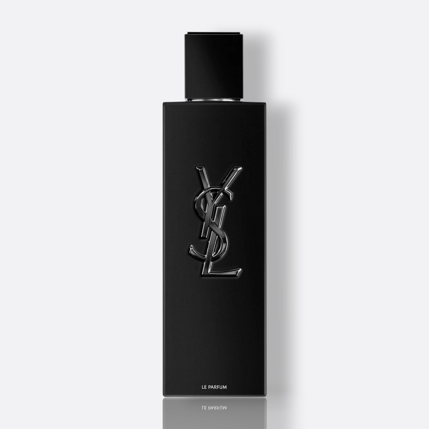Yves Saint Laurent MYSLF Le Parfum for men – black pepper orange blossom vanilla bourbon woods intense masculine fragrance bottle