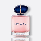 Giorgio Armani My Way Eau de Parfum for women – orange blossom jasmine vanilla cedarwood bright elegant fragrance bottle 90 ml