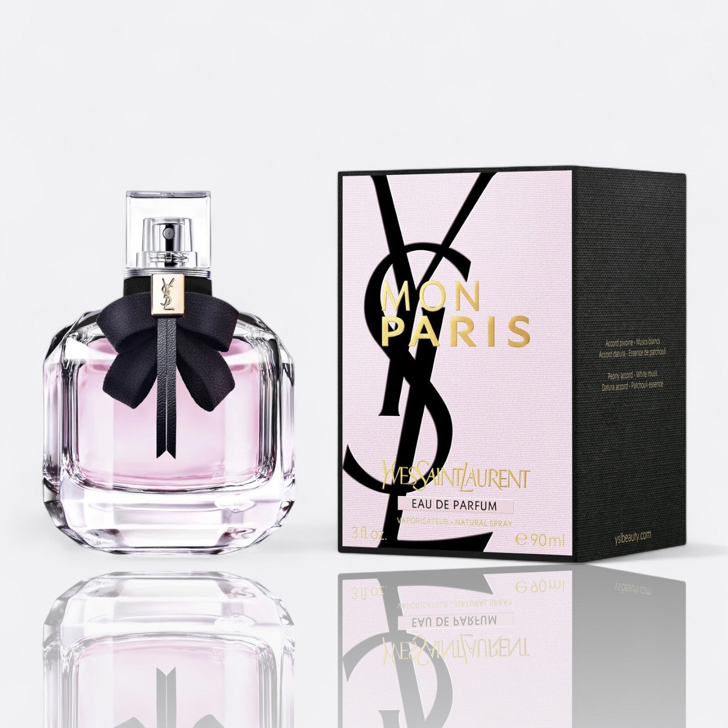 Yves Saint Laurent Mon Paris Eau de Parfum for women – strawberry pear jasmine patchouli romantic modern fragrance bottle