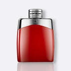 Montblanc Legend Red Eau de Parfum for men – blood orange cardamom cedar mahogany bold modern fragrance bottle