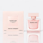 Narciso Eau de Parfum Cristal for women – rose white florals musk fresh radiant feminine fragrance bottle